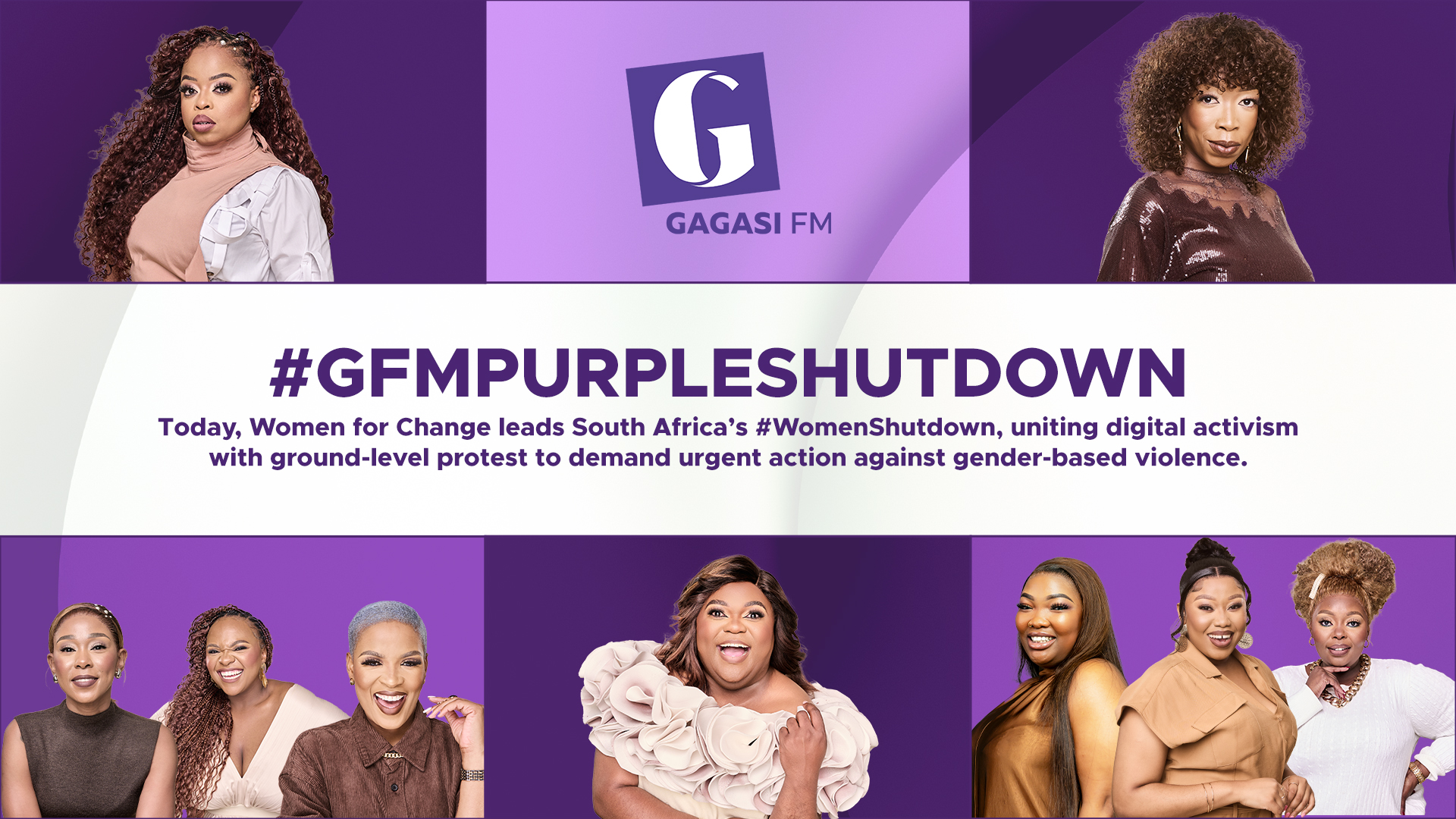 Gagasi FM Female Presenters Join National #WomenShutdown in Solidarity Against Gender-Based Violence