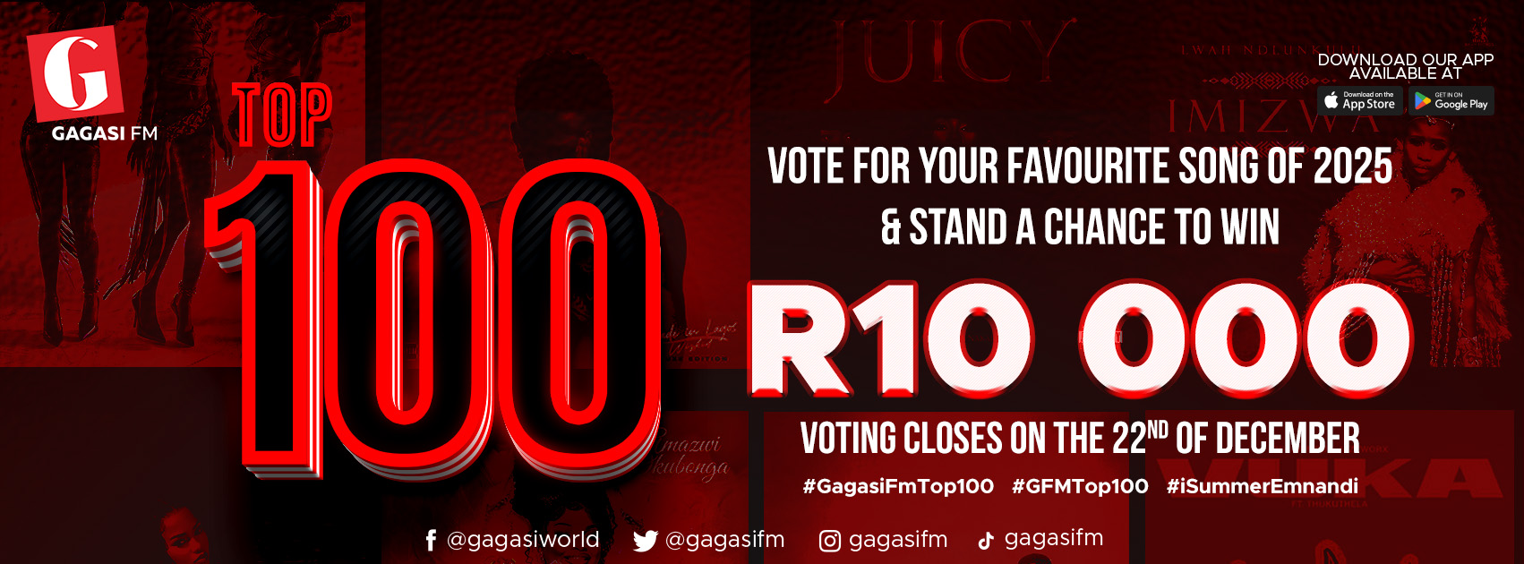 Gagasi FM Kicks Off With the Electrifying #GFMTop100 Competition
