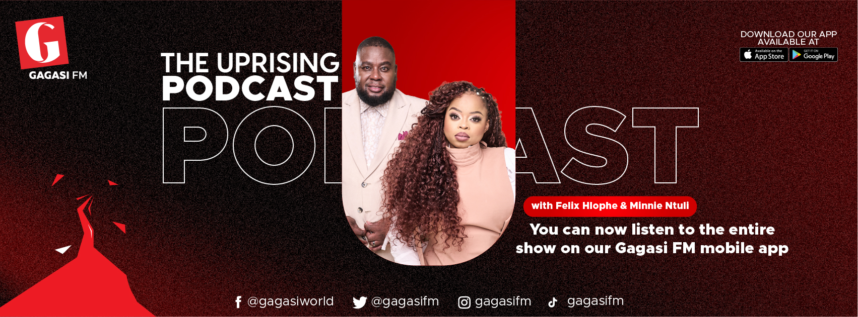 THE UPRISING WITH FELIX HLOPHE AND MINNIE NTULI PODCAST — UNLOCKED noMZULU PHAQA 2.0!