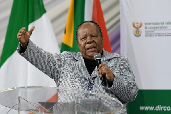 Fomer Minister of International Relations, Naledi Pandor.
