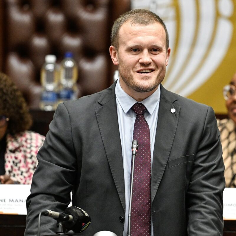 Parliament Portfolio Committee on Police Chair, Ian Cameron