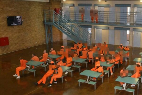 Inmates at correctional centre-Image by Department of Correctional Services
