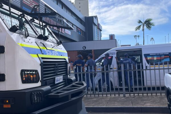 KZN SAPS public order vehicles