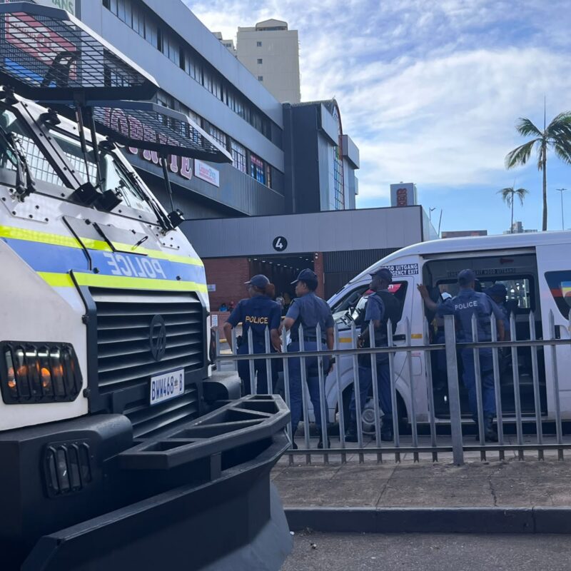 KZN SAPS public order vehicles