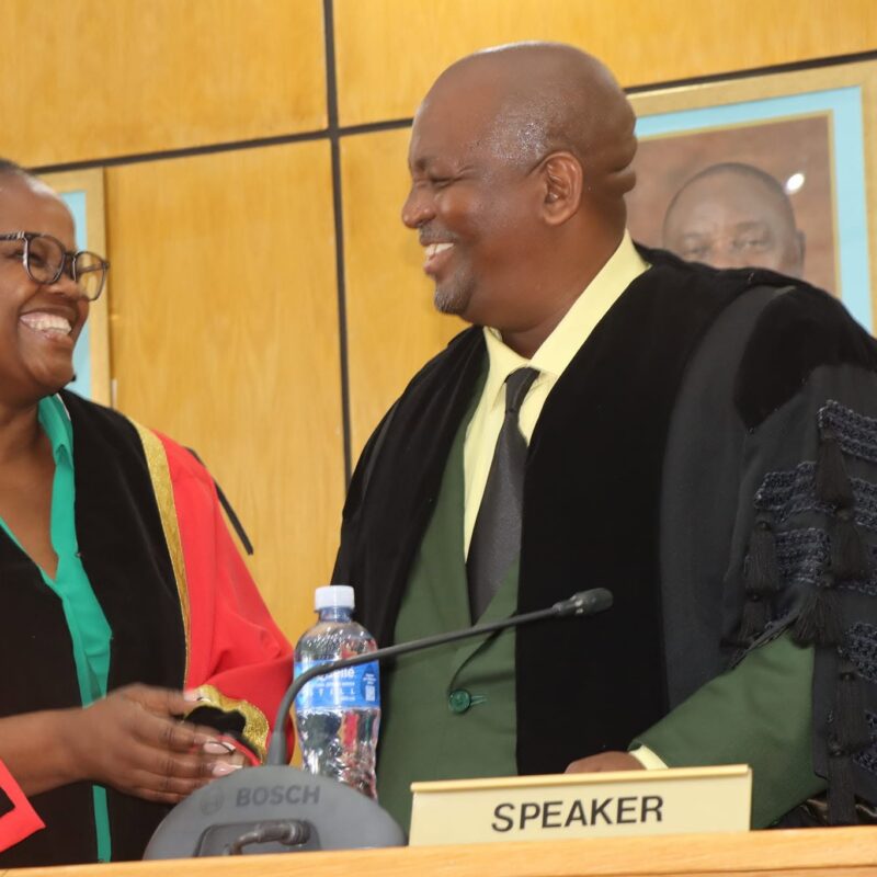 Ray Nkonyeni Local Municipality speaker Phumlani Gumbi